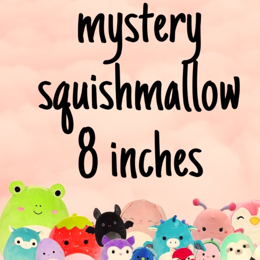 Mystery Squishmallow 7-8 inch: could be any type!